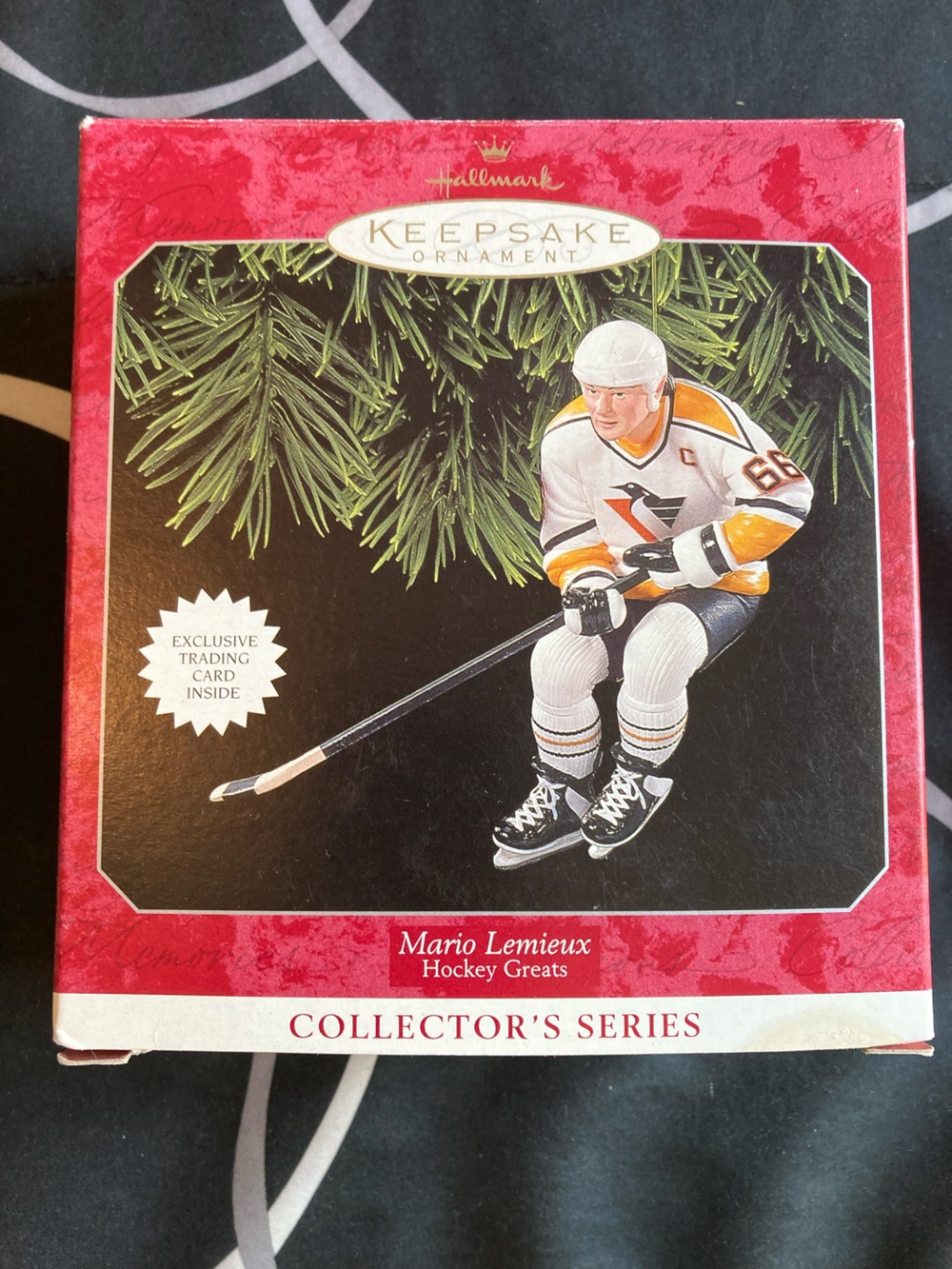 Hallmark Keepsake Mario Lemieux Hockey Greats Ornament